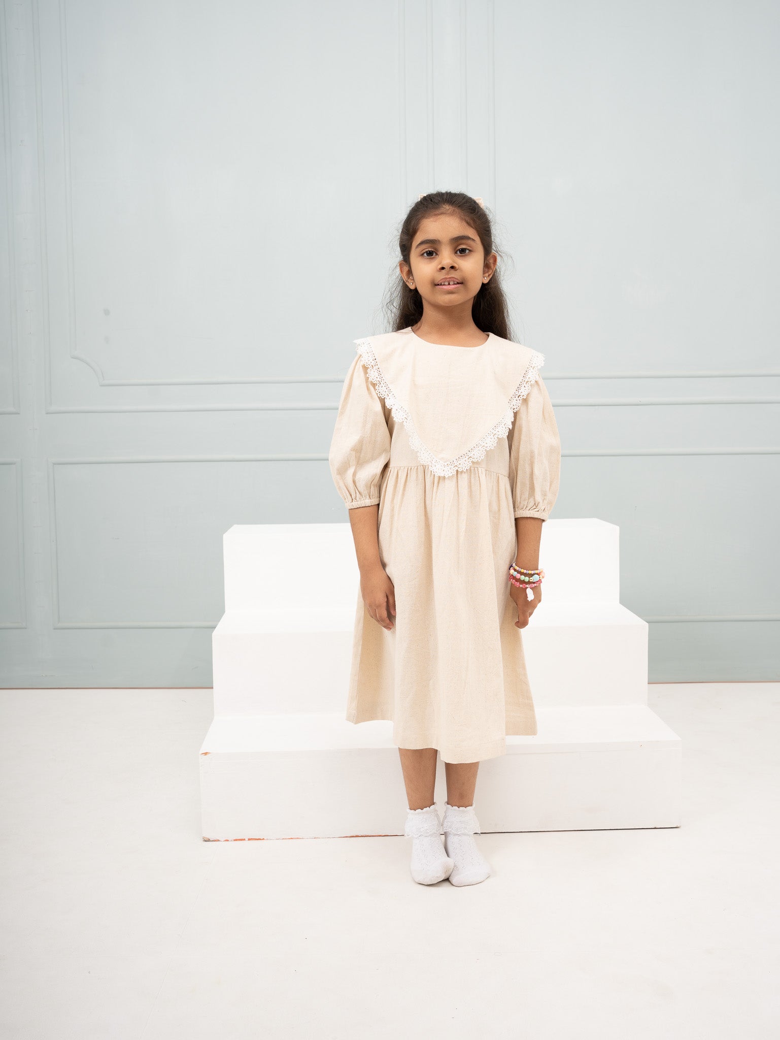 Lace Bib Dress