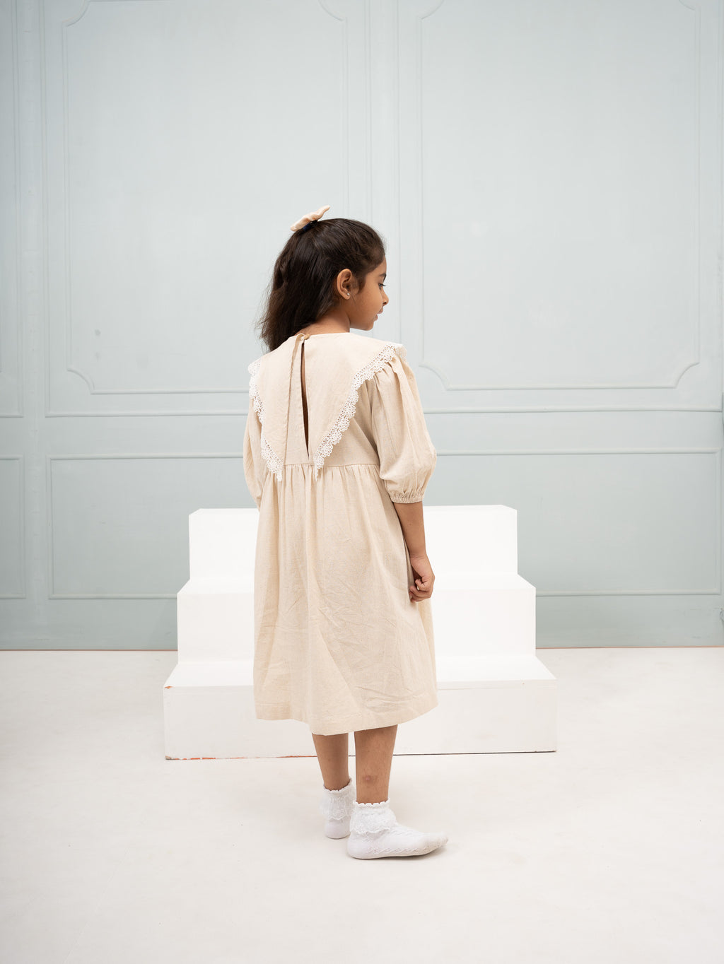Lace Bib Dress