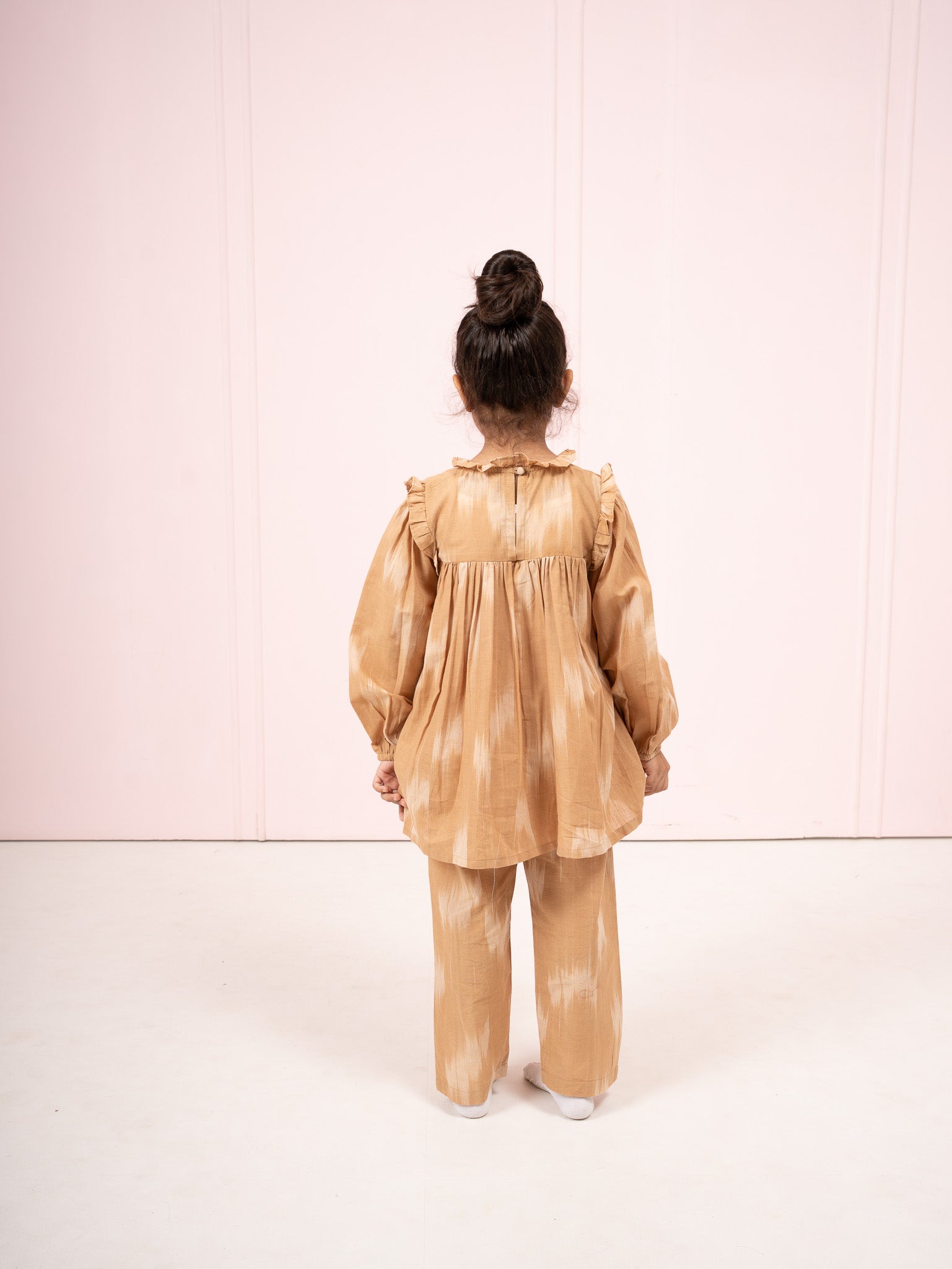 Ruffle Beige Co-Ord