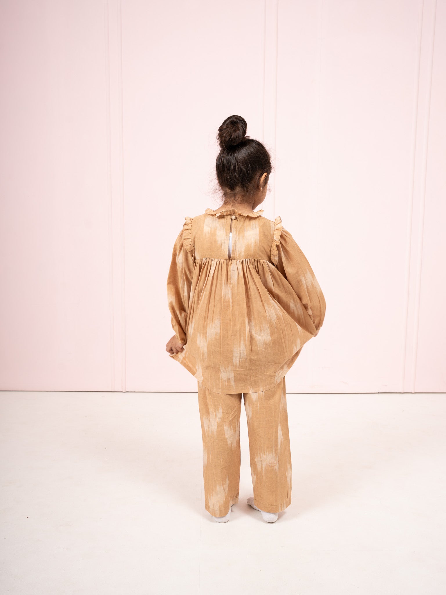 Ruffle Beige Co-Ord