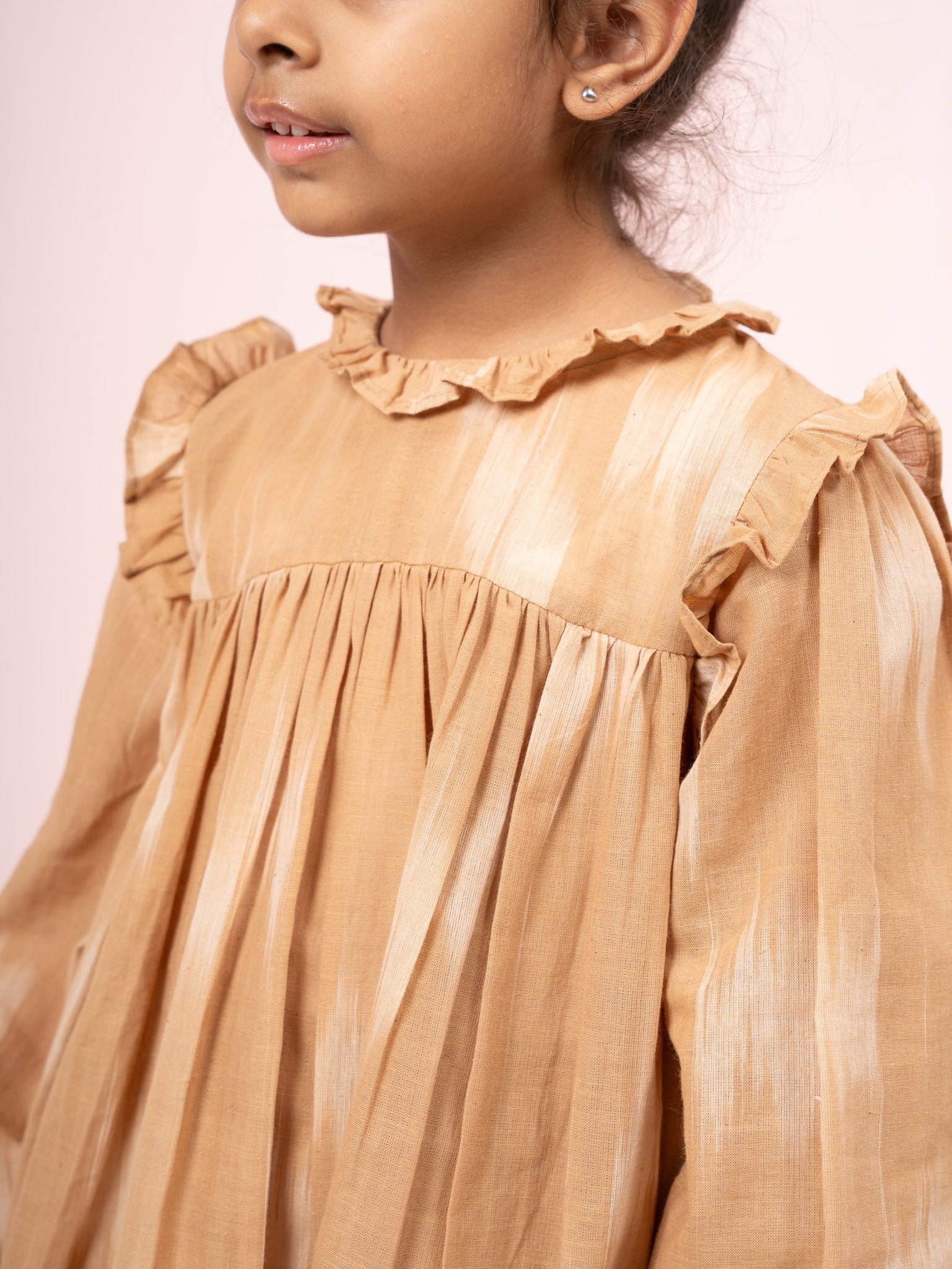 Ruffle Beige Co-Ord