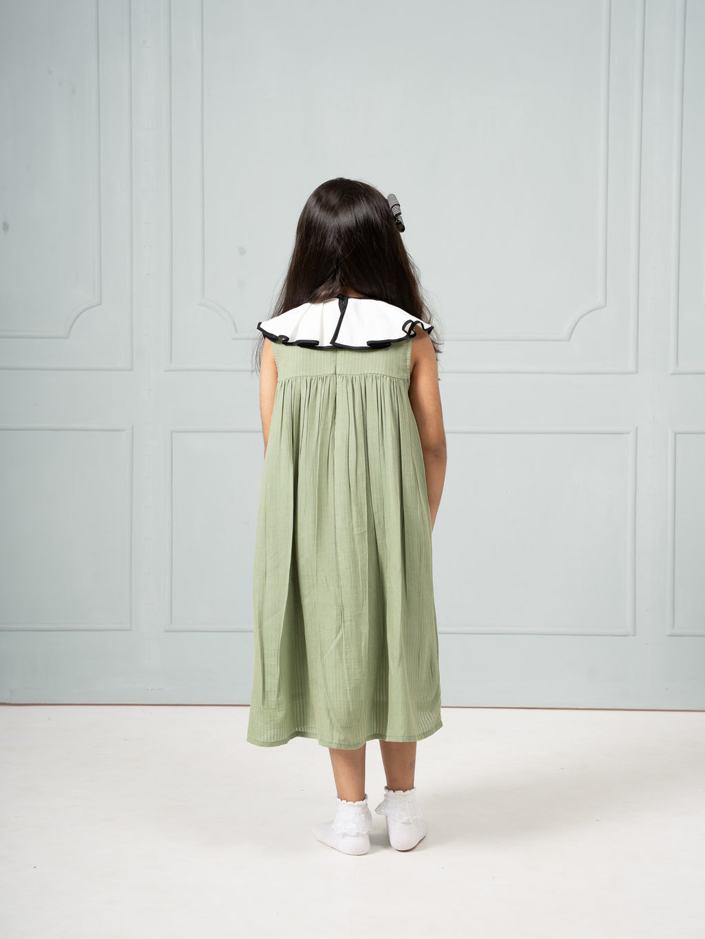 Tracing Olive Dress